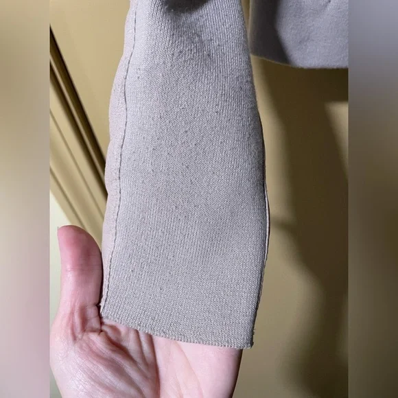 Andrew Marc New York Cream Real Leather Jacket - Picture 7 of 9